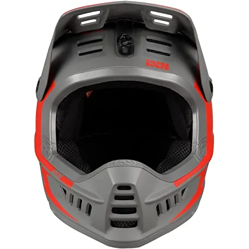IXS Helmet XACT EVO red-Graphite ML (57-59cm) - Fahrradhelm mit hohem Sicherheitsstandard und hochwertiger Verarbeitung für optimalen Schutz beim Radfahren.