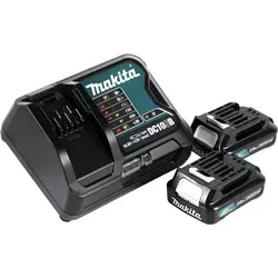Makita UM 600 DSA2P Akku Grasschere - Akku-Grasschere mit 12 V, 160 mm Schnittbreite, inklusive 2 Akkus und Ladegerät. Ideal für präzises Grasschneiden und Heckenschnitt, mit werkzeuglosem Klingenwechsel und Überlastschutz.