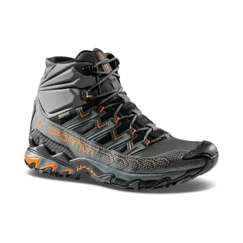 La Sportiva Ultra Raptor II Mid GTX - Trailrunning-Wanderschuh - Wasserdichter und atmungsaktiver Mid-cut Wanderschuh für Fast Hiking und Exkursionen, mit optimaler Dämpfung und stark haftender Sohle für besten Grip.