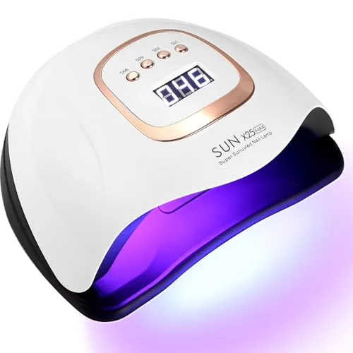 Zawaer UV Lampe für Gelnägel in weiß von Zawaer