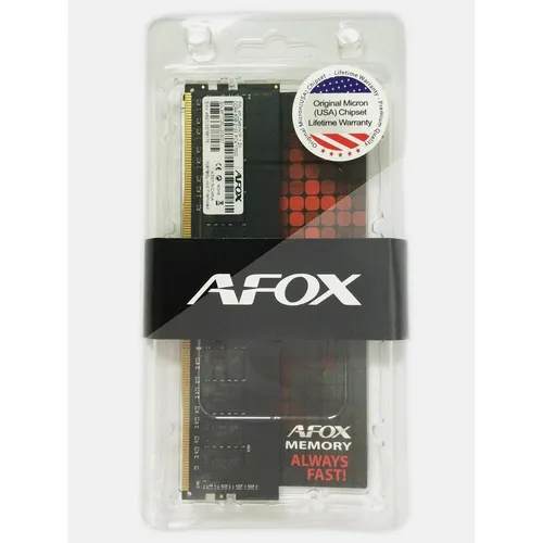 AFOX DDR4 4GB 3200MHZ RANK1 (1 x 4GB, 3200 MHz, DDR4-RAM, DIMM) (AFLD44PK1P)