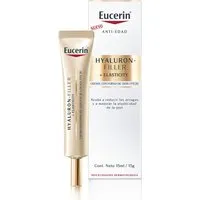 Eucerin Hyaluron-Filler + Elasticity Eye Cream SPF20 15ml - Anti-Faltenprodukte, revitalisierende Augencreme mit Hyaluronsäure und SPF20 für strahlende Augen und Schutz vor UV-Strahlen.