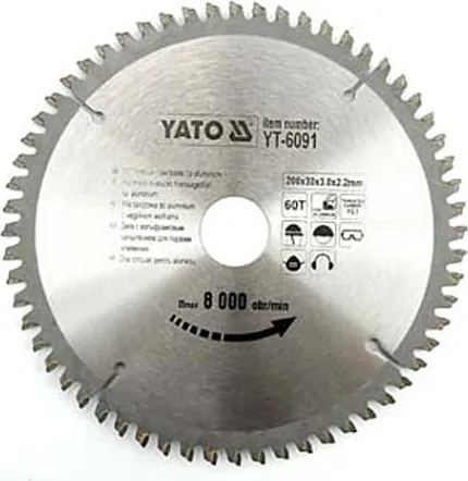 Yato YT-6091 Kreissägeblatt de 1 Stk. von YATO