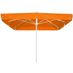Schneider Marktschirm Quadro 300 cmx 300 cm Orange mit Seilzugmechanik - Sonnenschirm mit stabiler Seilzugmechanik, ideal für deinen Balkon oder Garten. UV 50+ Schutz und waschbare Bespannung sorgen für langlebige Nutzung und hohen Komfort.