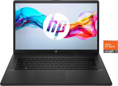 HP 17-cp3277ng Notebook: 17,3 Zoll, AMD Ryzen 7, 1000 GB SSD - Laptops mit leistungsstarkem AMD Ryzen 7 Prozessor, 16 GB RAM und 1000 GB SSD für blitzschnelles Arbeiten und Multimedia-Genuss. Ideal für Home Office und kreative Projekte.