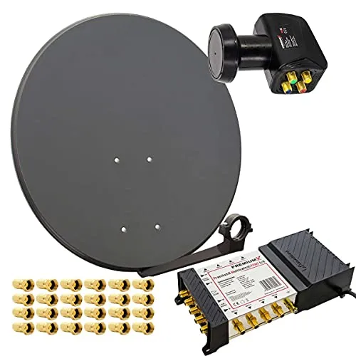 Premium X Satelliten-Komplettanlage 80cm