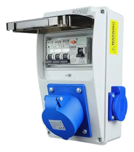 RoadEu Stromverteiler 230V mit FI Schalter