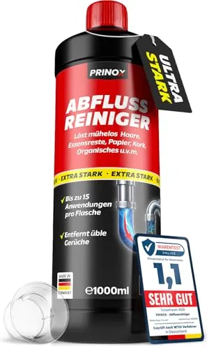 PRINOX Abflussreiniger 1000ml EXTRA STARK von Prinox