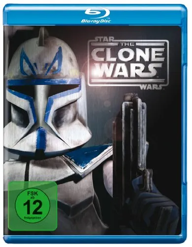 Star Wars - The Clone Wars [Blu-ray] - Animierte Sci-Fi-Serie, freigegeben ab 12 Jahren, mit packenden Abenteuer und epischen Kämpfen im Star Wars Universum.