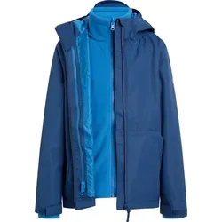 McKINLEY Funktionsjacke Justin 3:1 Navy 140 EU - Vielseitige 3-in-1 Funktionsjacke für Kinder, kombinierbar für jedes Wetter und optimalen Komfort beim Spielen und Outdoor-Aktivitäten.