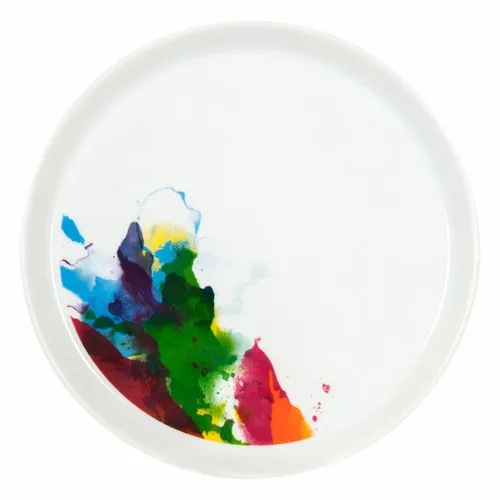 Könitz Teller Coup On Colour Flow, Essteller, Speiseteller, Porzellan Bunt 20 cm