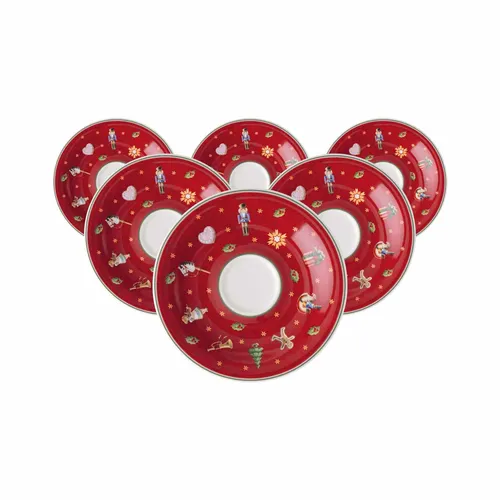 Villeroy & Boch Toy's Delight Espressountertasse 6er Set