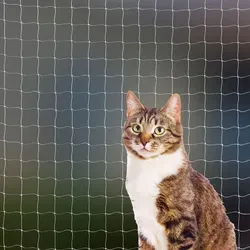 Katzen Sicherheitsnetz 8x3 m für Balkon & Terrasse