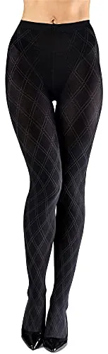 Bellivalini Damen Strumpfhose 100 DEN BLV-1113 (Schwarz, XL)