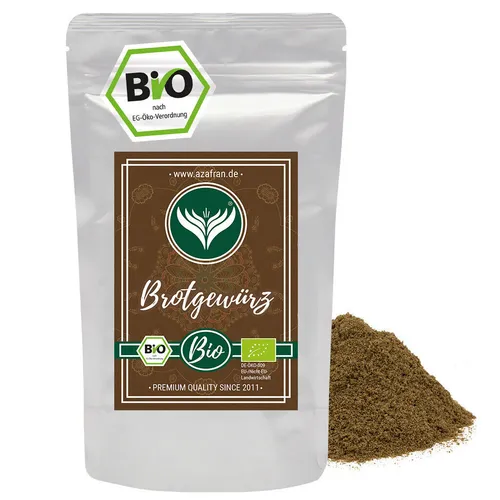 BIO Brotgewürz, Aufback Gewürzmischung für Brote 250g