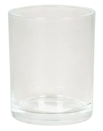 INNA-Glas Teelichthalter Glas Mali, transparent, 7,2 cm, Ø 6 cm - Dekoglas