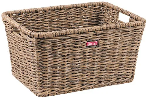 UNIX Mattelo Marito Fahrradkorb – Brown, One Size in braun von Unix