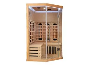 Sanotechnik SUPREME Infrarotkabine 2 Pers. 120x120x190 cm (Bausatz)