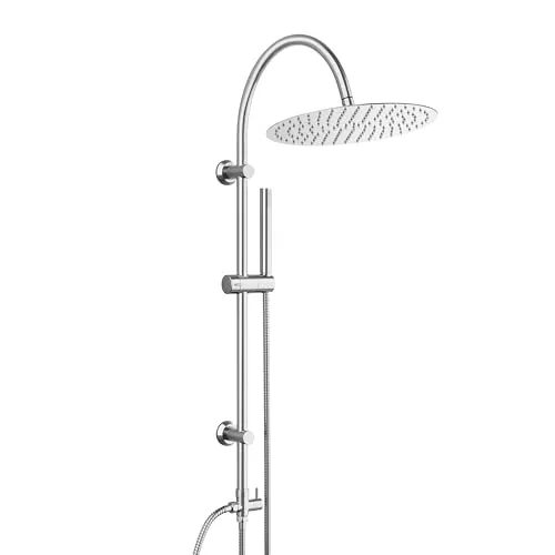 JOHO Regendusche Duschsystem Edelstahl mit XXL Kopfbrause