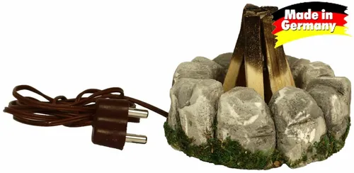 Krippenbeleuchtung - Lagerfeuer Abenteuer mit LED 3-3,5V - Krippen