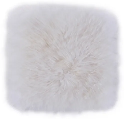 -LUXOR- living Sitzkissen Stuhl Echtfell 34x34 cm - Kissen aus echtem Lammfell, kuschelig und warm – ideal für Stühle in Küche, Büro oder Auto. Genießen Sie höchsten Sitzkomfort und stilvolle Akzente in Ihrem Wohnraum.
