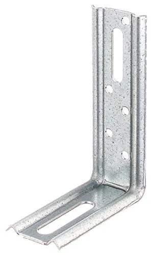 Verstellwinkel 90°-Winkel, Langloch sendzimirverzinkt 70x100x30mm 50er Set - Winkel & Holzverbinder, robust und langlebig aus sendzimirverzinktem Stahl, ideal für präzise Montagen und Konstruktionen.