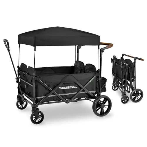 WonderFold X4 Ziehen & Schieben Quad Bollerwagen (4 Sitzer) von WonderFold Outdoor