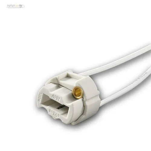 Fassung für Hochvolt-Halogenlampen mit Sockel G9 230V