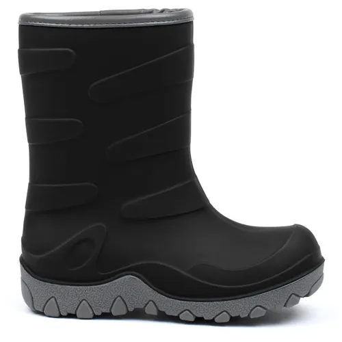 mikk-line Winterboots in Schwarz, Größe 31 - Gummistiefel für Kinder, rutschhemmende Laufsohle und leichtes Textilfutter für optimalen Komfort und Sicherheit beim Spielen im Freien.