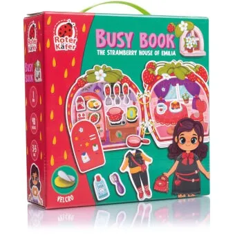Lernspiel Roter Käfer Busy Book – Kreatives Rollenspiel für Kinder - Interaktives Busy Book von FRESH IDEAS fördert kreatives Spielen und Lernen. Ideal für Kinder, die Spaß an Entdeckungen haben. In mehreren Sprachen erhältlich.