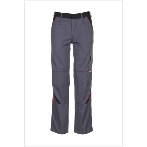 Bundhose 2322 - schiefer/schwarz/rot, Größe 57 - Arbeits- & Schutzkleidung, strapazierfähig und ideal für den professionellen Einsatz in Handwerk und Industrie.