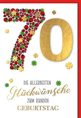 70. Geburtstag