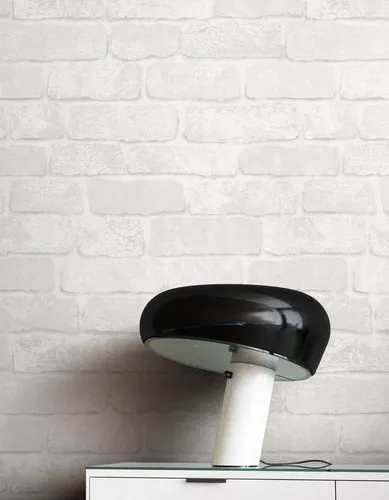 Newroom Vliestapete in weiß von Newroom