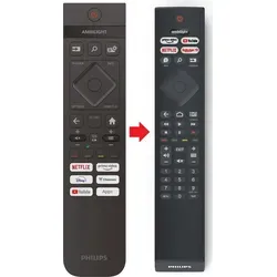 Produktbild Philips TV Fernbedienung für 55PUS8009/62 & 65PUS8079/12