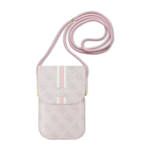 Guess Wallet Bag 4G Stripes Pink - Universal von GUESS