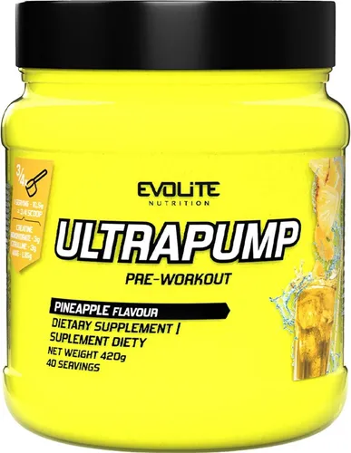 Evolite Nutrition Ultra Pump, 420 g Dose, Pineapple