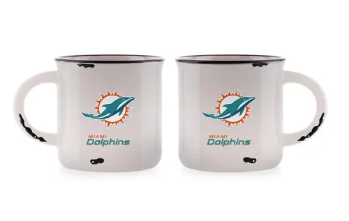 Miami Dolphins NFL Vintage Becher (400 ml)