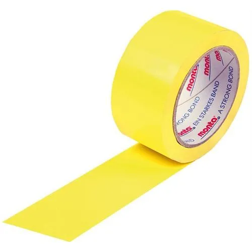 Transpak Klebeband monta 250F Breite 50mm Lnge 66m Strke 57 PVC schwarz leise MONTA