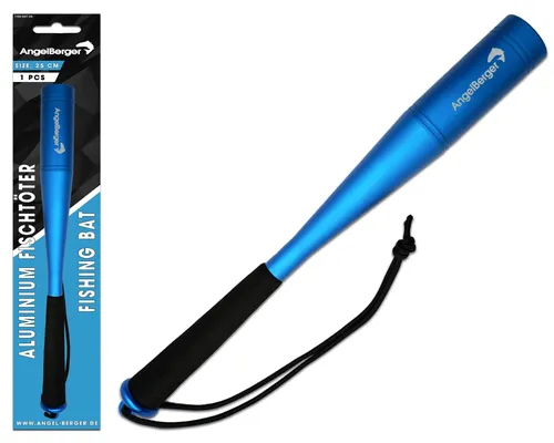 Angel Berger Deluxe Aluminium Fischtöter mit Handschlaufe Fischbetäuber Totsc...
