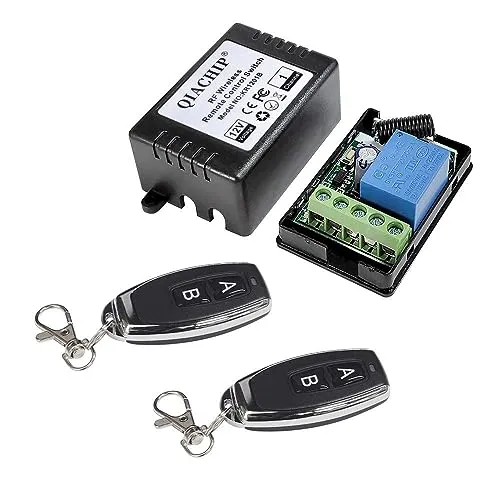 QIACHIP DC 12V Funk Fernbedienung Schalter