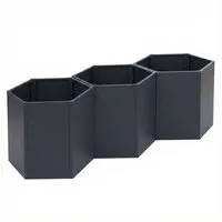 PROREGAL 3er-Set Hochbeet 77x264x100cm – Anthrazit Metallpflanzbeet - 3er-Set modernes Hochbeet aus verzinktem Stahl, ideal für Garten oder Terrasse. Komfortable Arbeitshöhe für rückenschonendes Gärtnern und langlebige Qualität. Großes Pflanzvolumen von insgesamt 1.380 l.