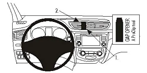Brodit 854993 ProClip Halterung