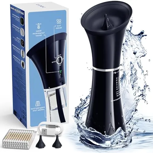 KAUGIC Ohrenschmalz Entferner mit Doppeltank