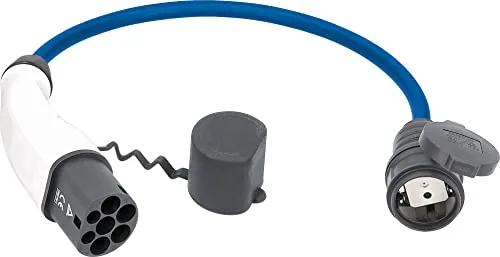 e-Auto Ladekabel 0.5m Typ 2 auf Schuko 3.6kW