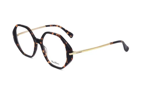 MaxMara MM5005 52A HAVANA Damenbrille - Klassische Brillenfassung für Damen, eleganter brauner Rahmen für einen zeitlosen Look, ideal für jeden Anlass.