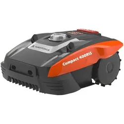 Mähroboter Yard Force Compact 400RiS - App-gesteuert mit Ultraschallsensoren - Rasenmäher für Flächen bis 400m², mit Wi-Fi-Fernsteuerung und innovativen Hindernissensoren für müheloses Mähen.