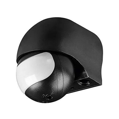 Goobay Bewegungsmelder infrarot slim Design, schwarz