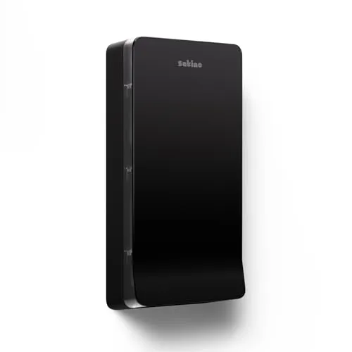 Satino HYGINITY Papierhandtuchspender - Made in Germany für V Falz & C Falz Handtücher - Öffentliche Papierhandtuchspender, hochwertig und langlebig, mit Füllstandsanzeige für effiziente Nutzung in Gewerbe und Industrie.