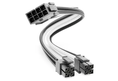 deleyCON deleyCON 4+4-Pin EPS CPU Prozessor Strom Kabel Intern 30cm 18 AWG PSU Computer-Kabel