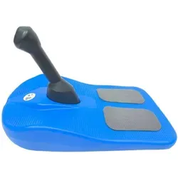 Aga Kinder Schlitten Ds494 Blau, Stabile Bob-kinderschlitten Aus Kunststoff, Stabiler Griff, Schöne Und Hochwertige Schneeschlitten, Bobs Für Kinder